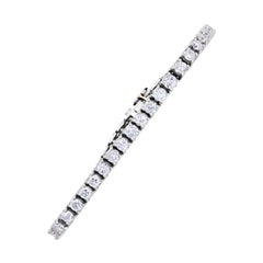 Diamond White Gold Tennis Bracelet
