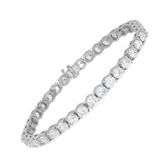 Diamond White Gold Tennis Bracelet