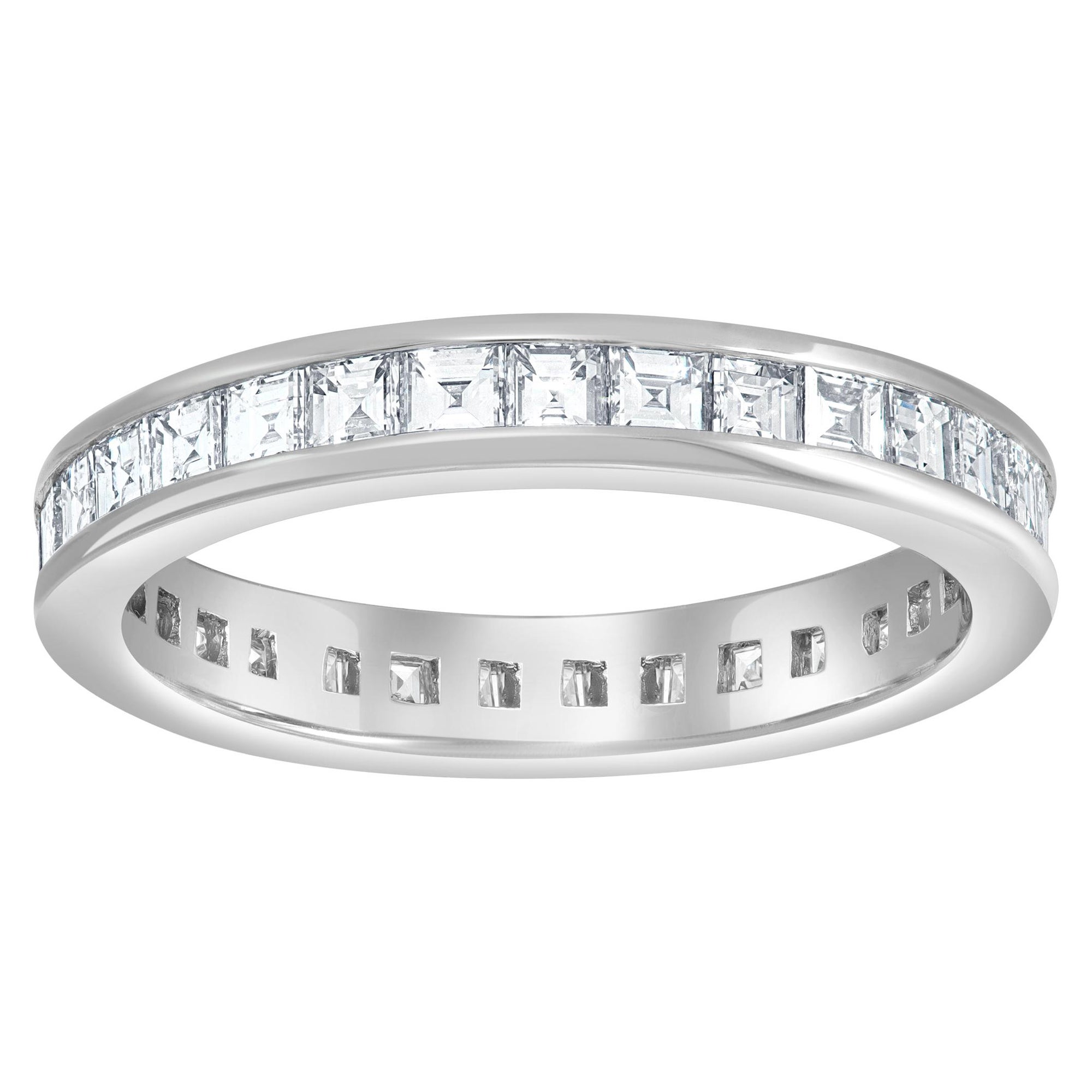 Platinum Diamond Eternity Band