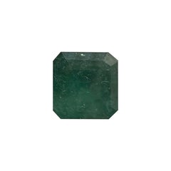 Gema esmeralda colombiana natural 9mm 3.75ct