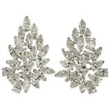 Diamond Cluster Earrings