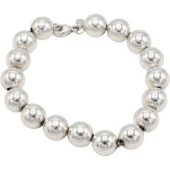 Tiffany & Co. Bracelet de perles en argent sterling HardWear