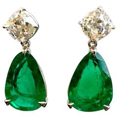 Colombian Emerald Earrings