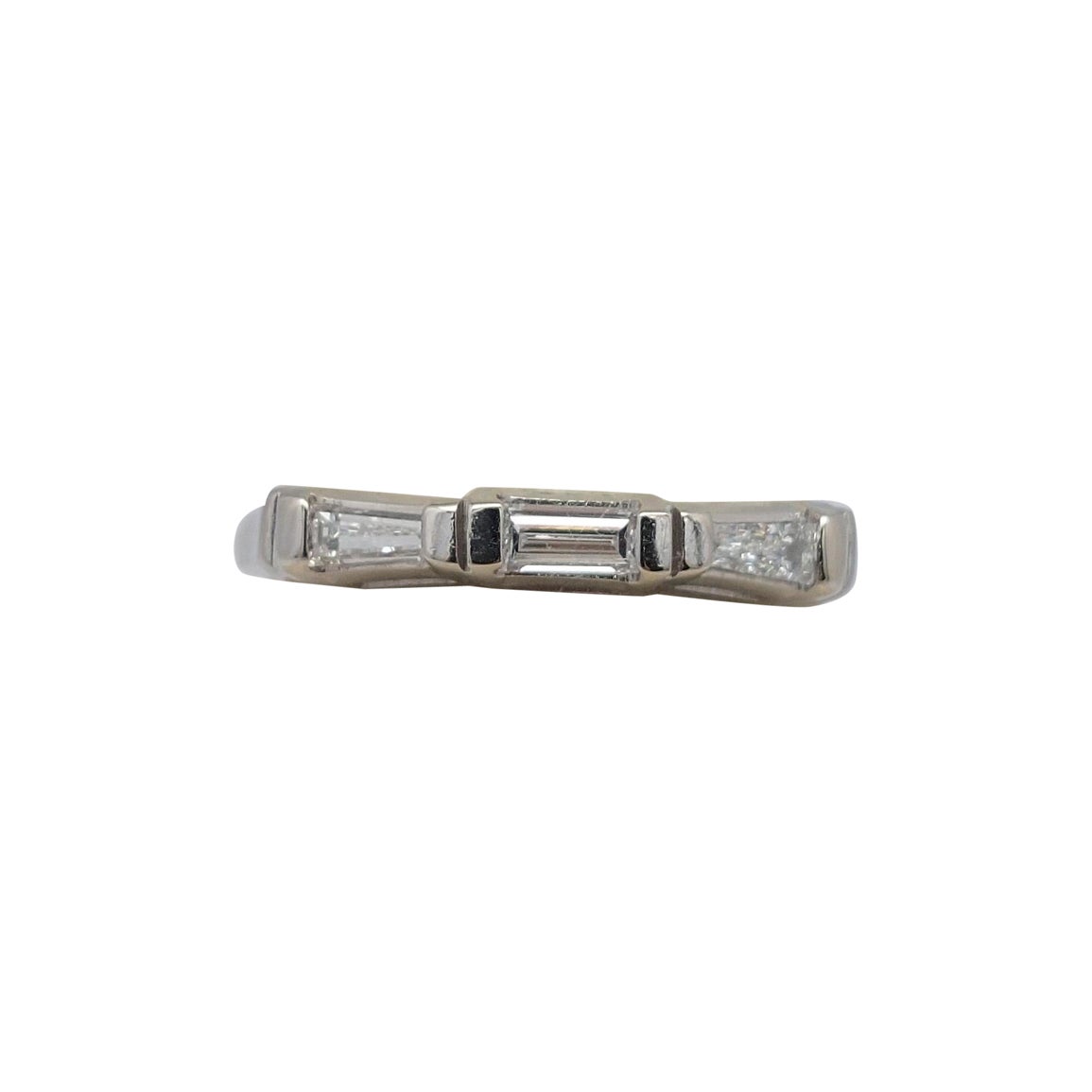 Diamond Baguette Band