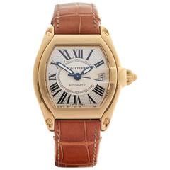 Cartier Yellow Gold Roadster Automatic Wristwatch
