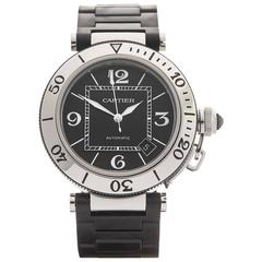 Cartier Stainless Steel Pasha de Cartier Automatic Wristwatch