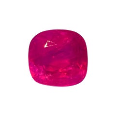 16.07Ct GRS SSEF Zertifikat Welt Sammlung Größte Größe Burma Rubin unerhitzt
