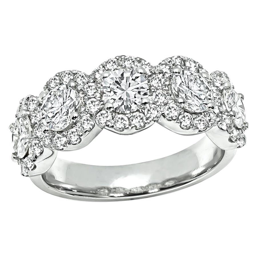 Bague en or avec 1,94 ct de diamant