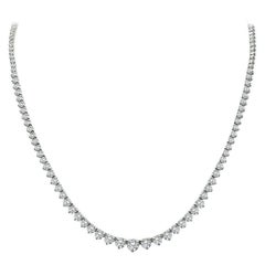 8.00 Karat Diamant-Tennis-Halskette