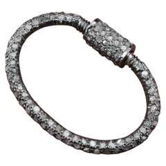 Wholesale 10Pc Pave Diamant-Halskette mit Hummerverschluss 925 Silber-Halskette Connector