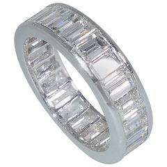 Platinum and Diamond Eternity Band 6