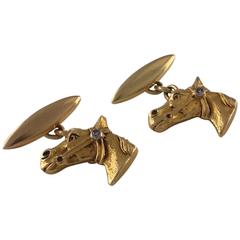 Horse Head Cufflinks