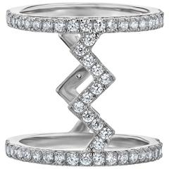 Zigzag Diamond Ring 8
