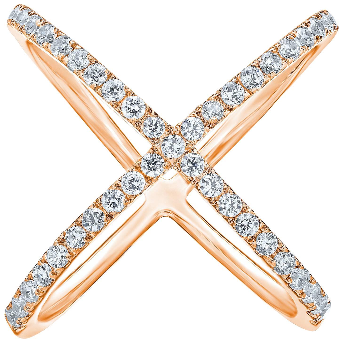 X Diamond Ring