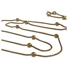 18ct 750 Gold 28.5" Necklace