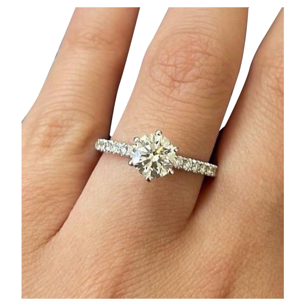 The solitaire diamong ring