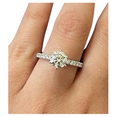 La bague solitaire diamong