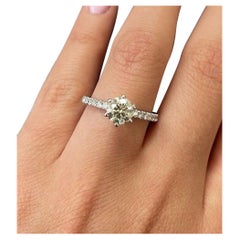 La bague solitaire diamong