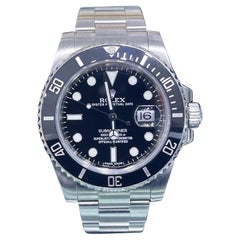 Rolex Submariner Date Stainless Steel Black Ceramic 40mm 116610 LN Watch
