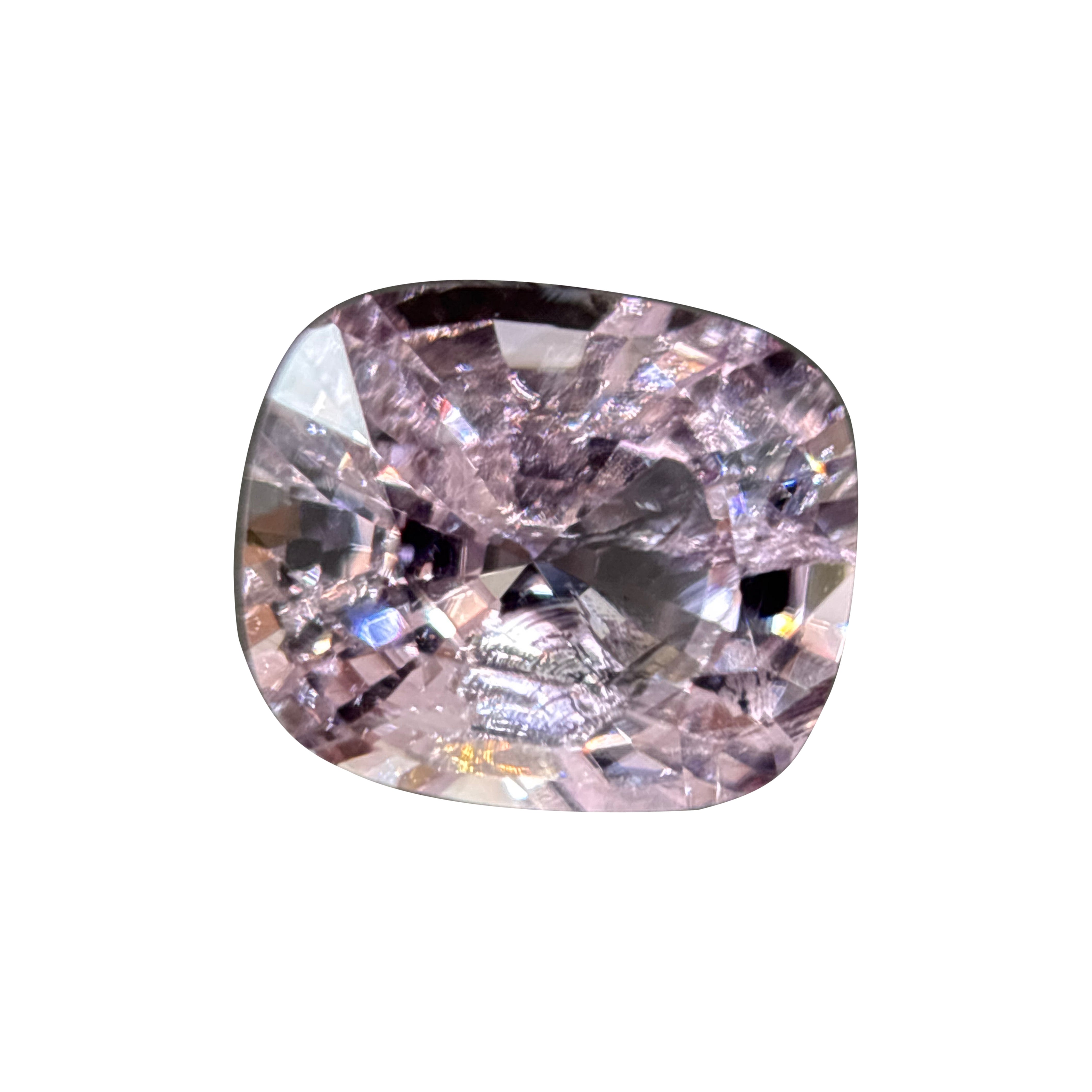 4.10 Carat Natural Burma No Heat Cushion Cut Pink Spinel