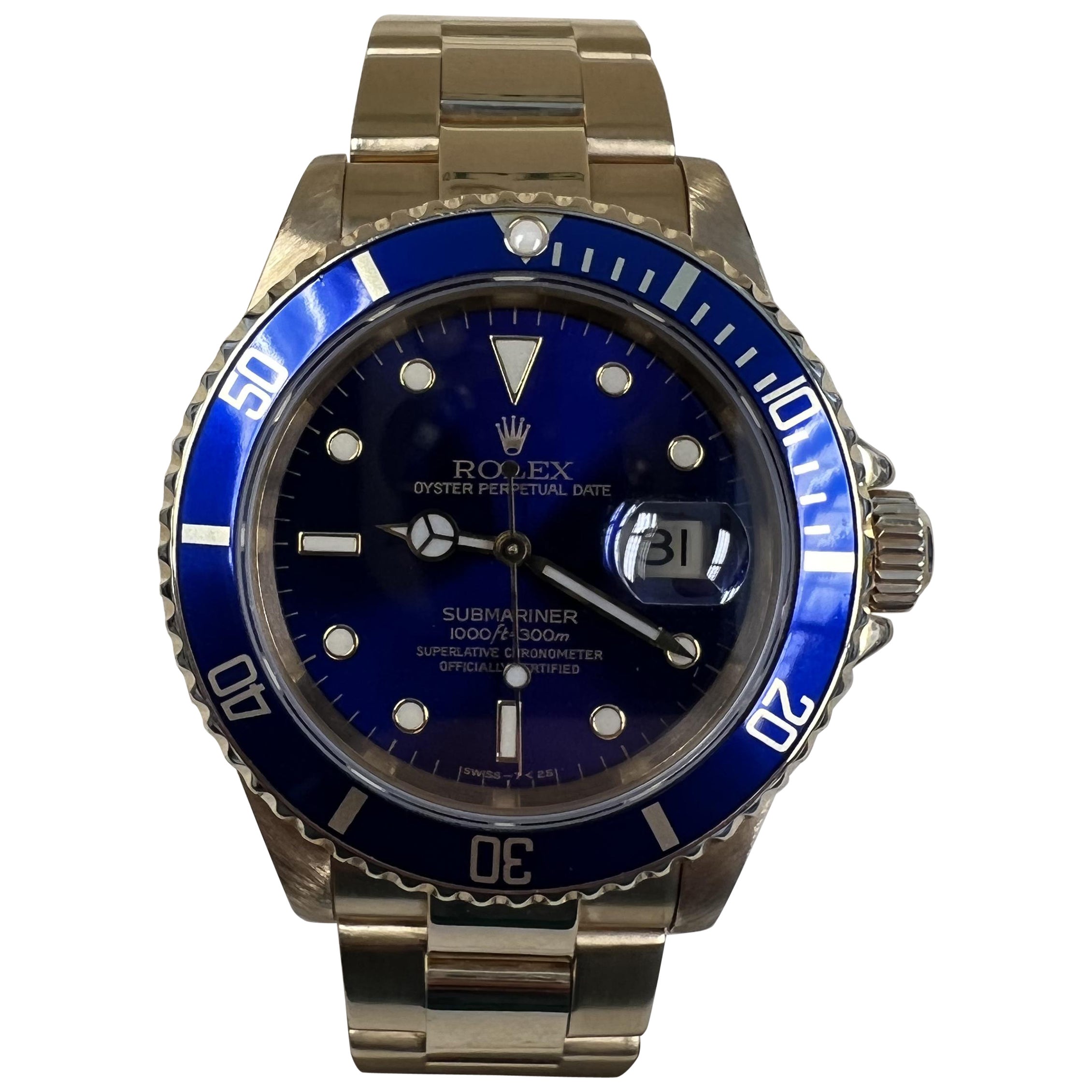 Rolex Submariner Date Violet/Cadran tropical Service Papers