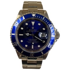 Rolex Submariner Date Violet/Tropical Dial Service Papers