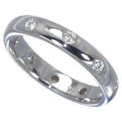 TIFFANY & Co. Anello Etoile in platino con diamante da 4 mm 7