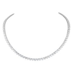 Alexander Beverly Hills Collier de tennis à trois branches avec 23,31ct de diamants 18k
