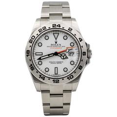 Rolex Stainless Steel Explorer II Automatic Wristwatch