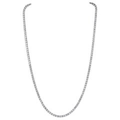 Alexander Beverly Hills Collar de tenis con diamantes de 39,07 ct Oro blanco de 18 quilates 31 pulg.