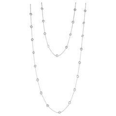 Alexander Beverly Hills 12,53 Karat Diamanten by the Yard 18k Weißgold 36in