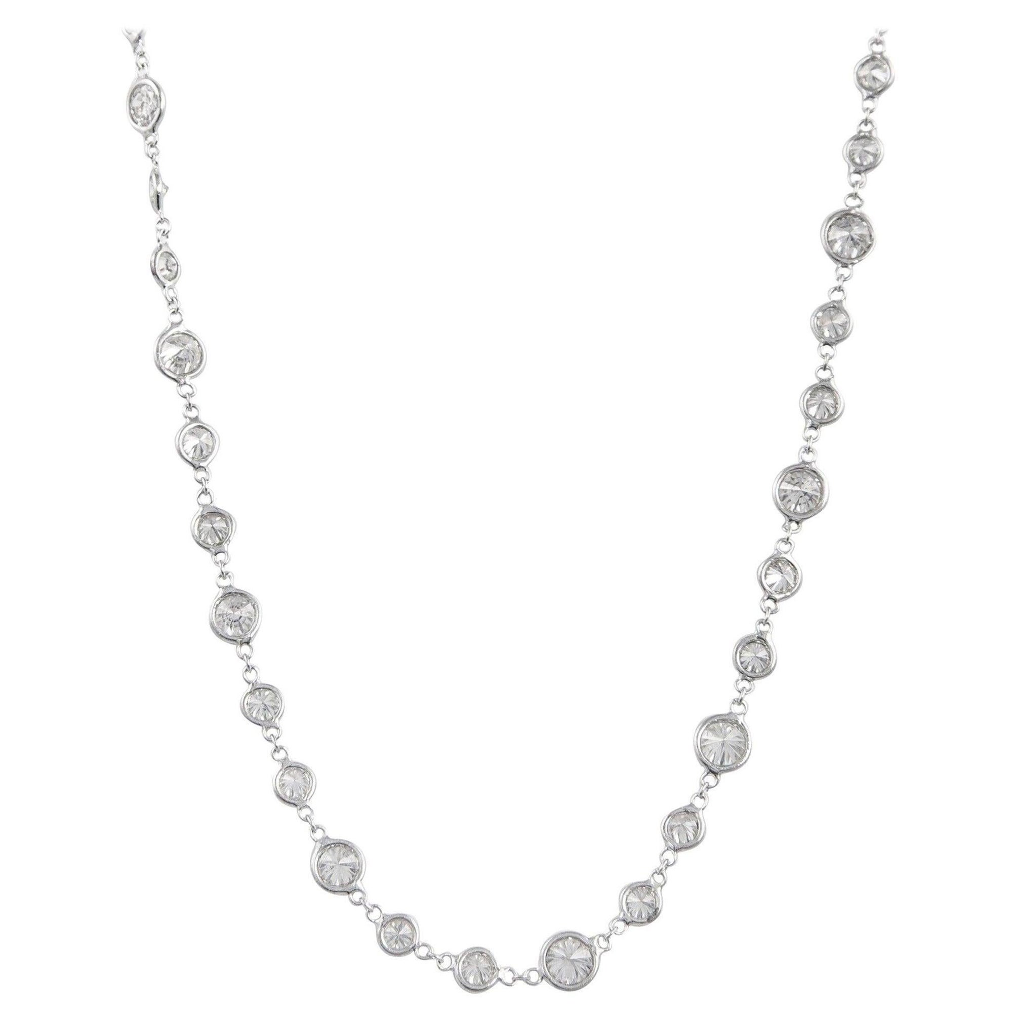Alexander Beverly Hills 9.69ct Diamonds by the Yard 18k White Gold