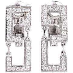 Cartier Le Baiser du Dragon Boucles d'oreilles en or et diamants