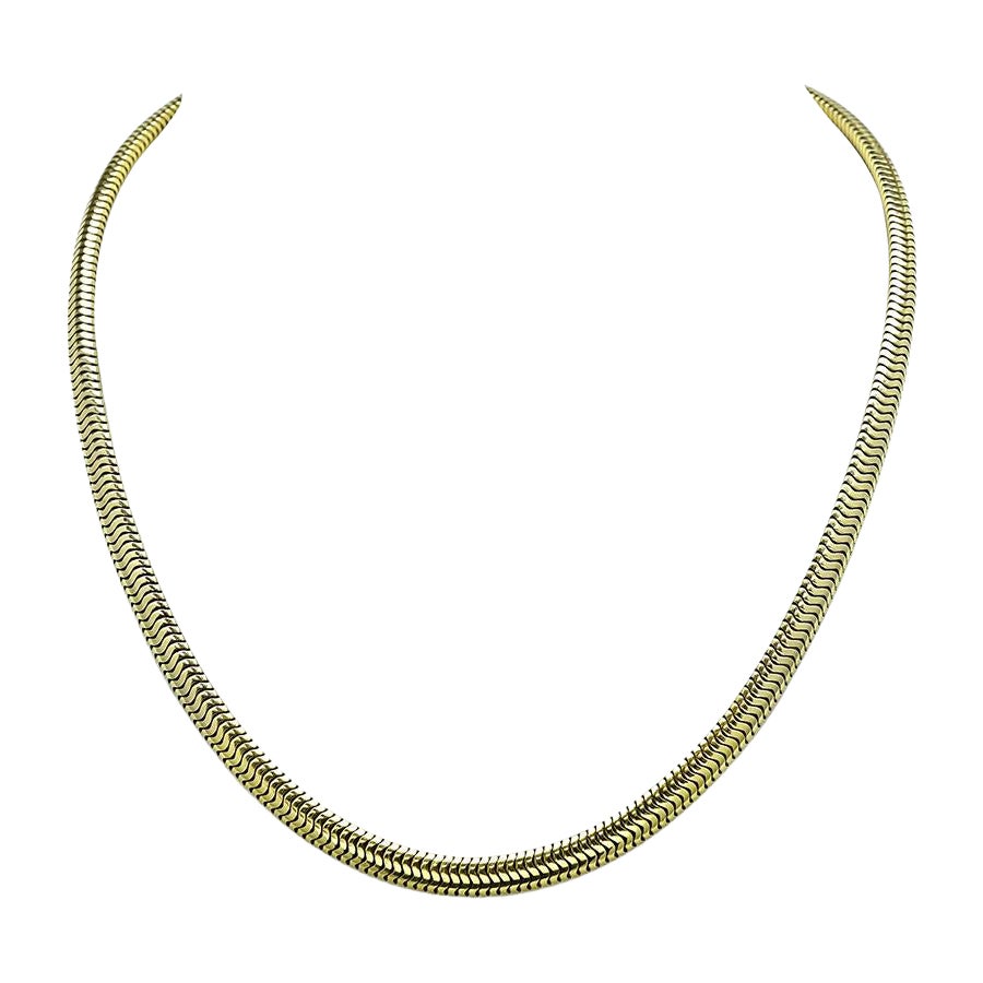Tiffany & Co. Gold Necklace