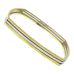 Tiffany & Co Frank Gehry Suite of 3 Pink Yellow and White Gold Bangle