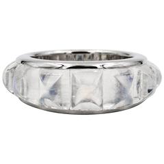 Seaman Schepps Portofino Moonstone White Gold Ring 3