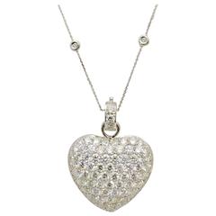  Divine Diamond Heart Necklace