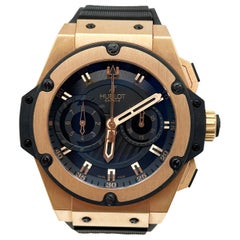 Hublot King Power Big Bang Foudroyante 715.PX.1128.RX 18K Oro rosa Caja Papel