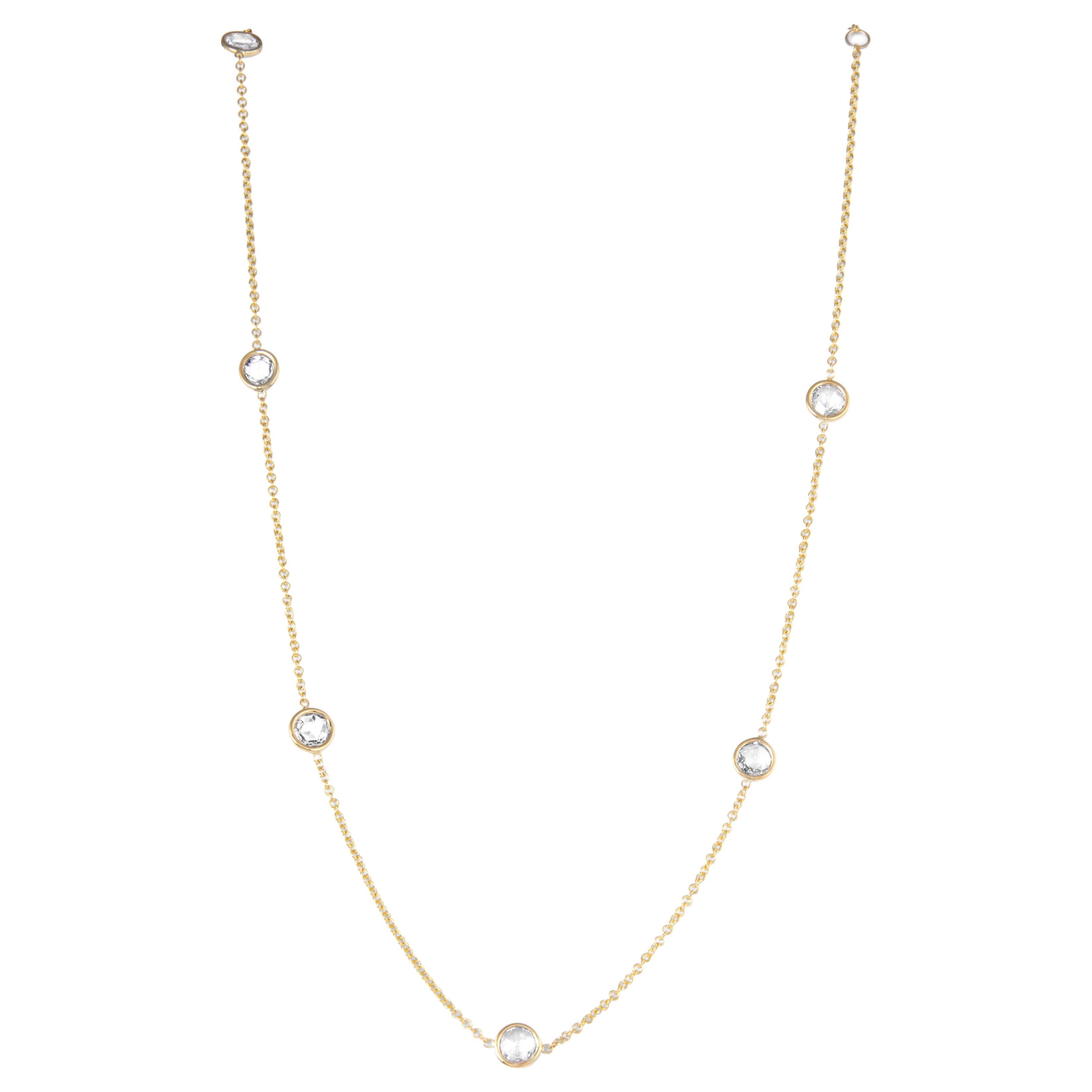 Alexander Beverly Hills 2,87 Karat Diamanten im Rosenschliff im Rosenschliff by the Yard 18k Gelbgold