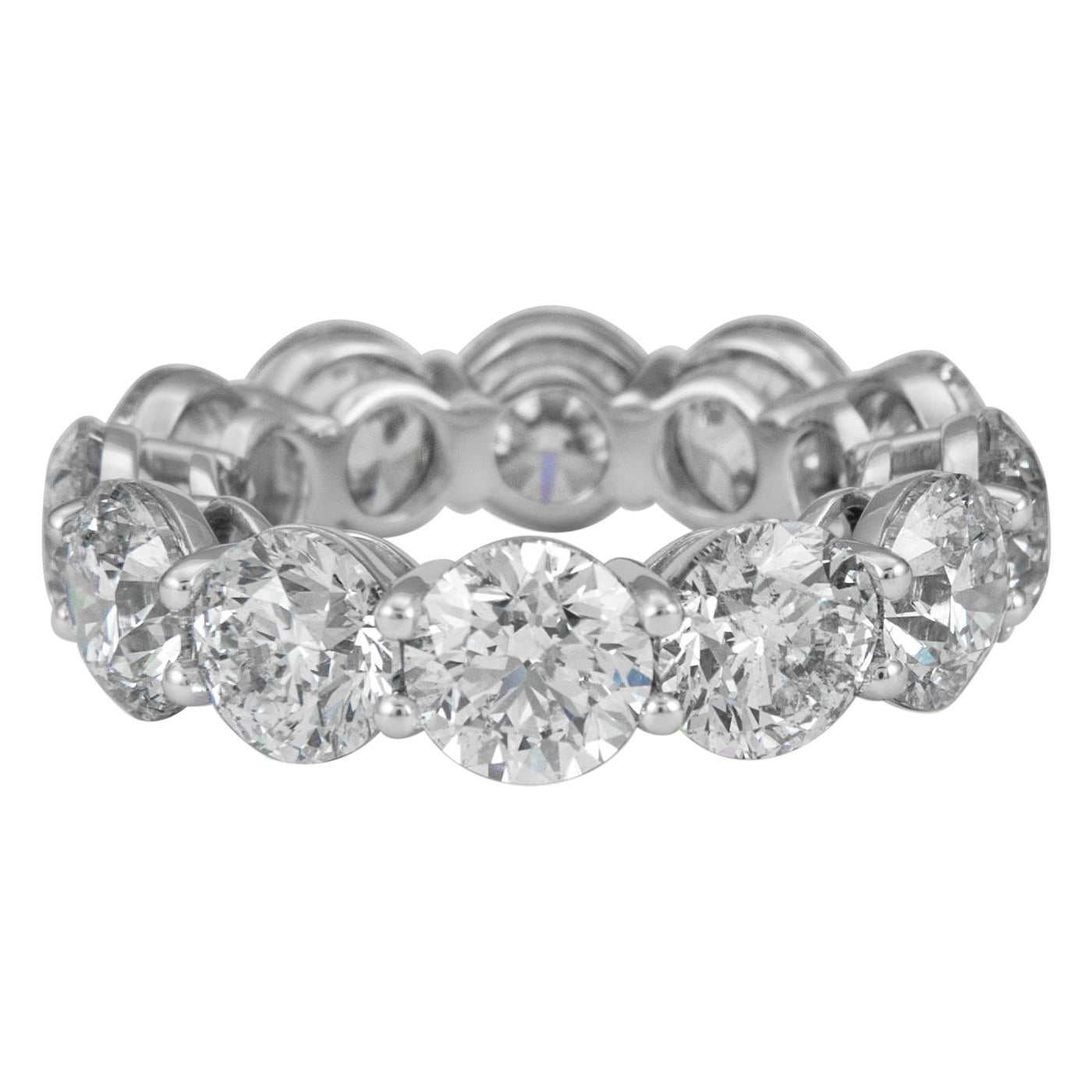 Alexander Beverly Hills 12,03 carati di diamanti rotondi per l'eternità 'Avg 1ct Each' 18k 6