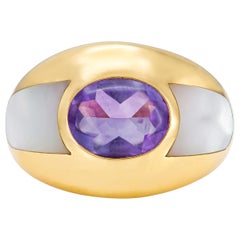 Mauboussin Bague améthyste et nacre