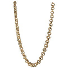 Vintage, Tiffany & Co. lange Halskette aus Gelbgold