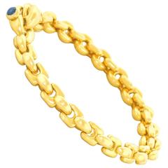 Gubelin Yellow Gold Link Bracelet