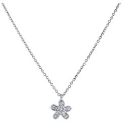 H & H Flower Charm Necklace