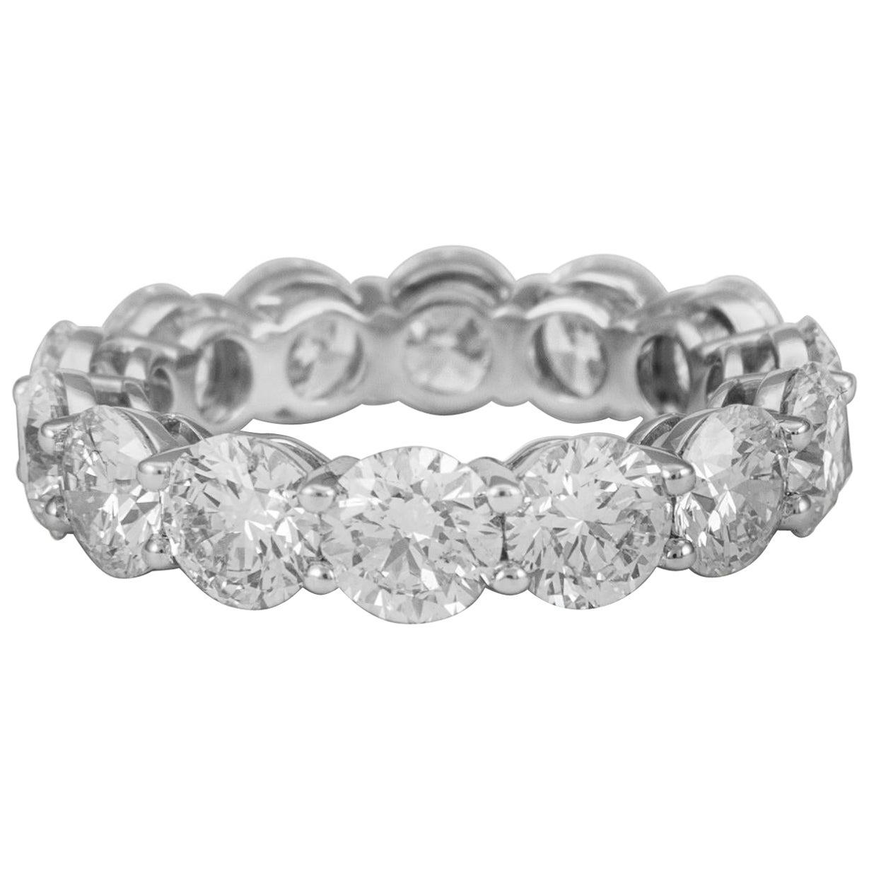 Alexander Beverly Hills 7,16ct Diamante Eternity Band 'Avg 0.51ct Each' 18k s.6.5