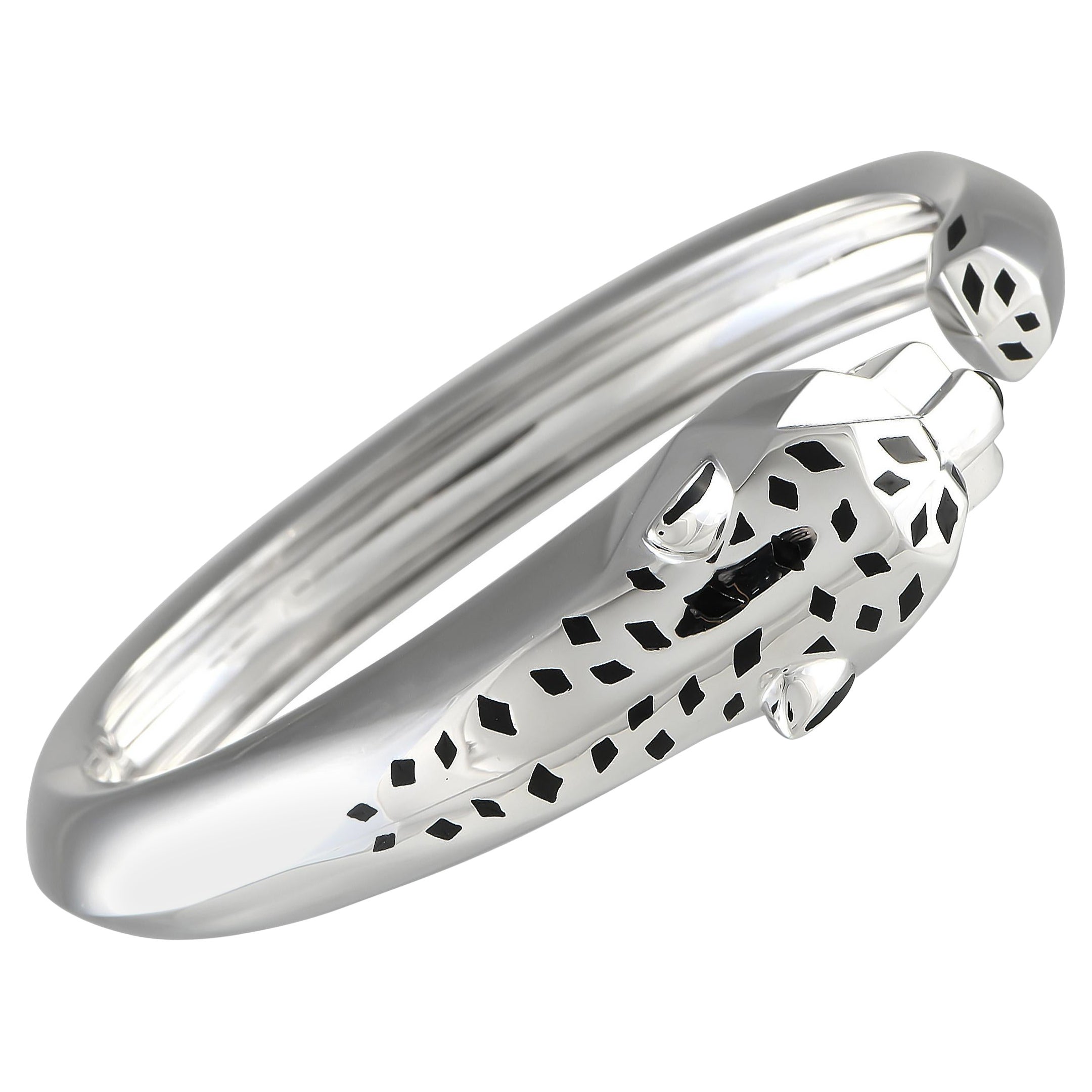 Cartier Panthere Pulsera Oro Blanco 18K