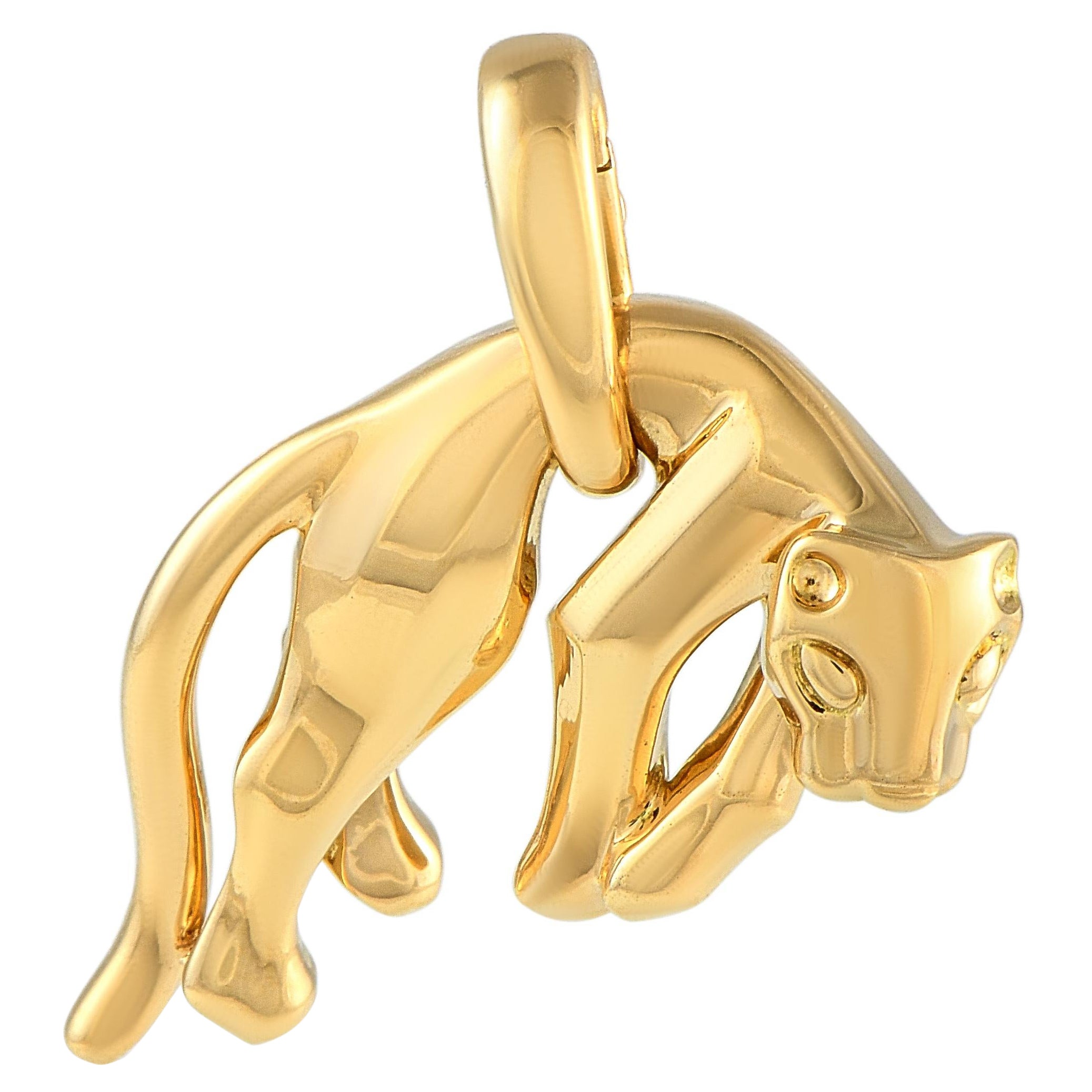 Cartier Panthere 18K Yellow Gold Pendant