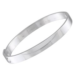 Cartier Anniversary 18K White Gold Bracelet Size 17