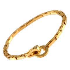 Cartier Agrafe 18K Yellow Gold Bracelet