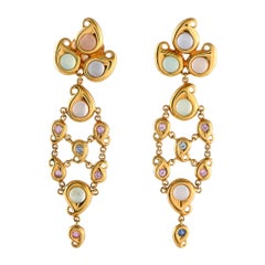 Tamara Comolli 18K Yellow Gold Dangle Earrings